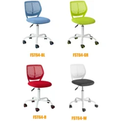 SoBuy Adjustable Swivel Office Chair Desk Chair Study Chair,FST64-BL -Office Furniture Store 12646998 5