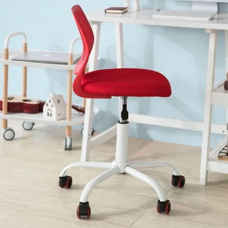 SoBuy Adjustable Swivel Office Chair Desk Chair Study Chair,FST64-R 2 SoBuy Adjustable Swivel Office Chair Desk Chair Study Chair,FST64-R - Image 2