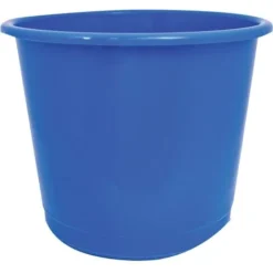 Offis Plastic Blue Waste Bin - 14 Litre