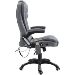 Cherry Tree Furniture Executive Recline Extra Padded Office Chair (Massage, Grey Fabric) -Office Furniture Store 14629607 3
