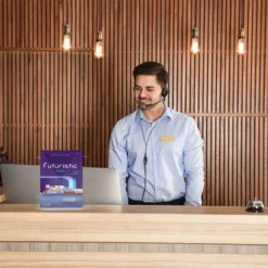 Relaxdays Book Holder A5, Acrylic Stand For Books, Sturdy, Prospectus Display HxWxD 15x15x11.5 Cm, Transparent -Office Furniture Store 17461918 3