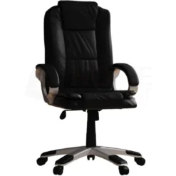 Charlton Office Chair Faux Leather Adjustable Ergonomic Executive Computer Desk Chair Swivel Seat, Black -Office Furniture Store 17767047 5