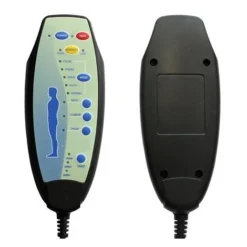 KMS WestWood Leather 6 Point Massage Office Chair Black -Office Furniture Store 18019809 4