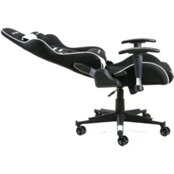 GTFORCE EVO CT FABRIC RACING SPORTS OFFICE CHAIR IN WHITE -Office Furniture Store 18220761 3