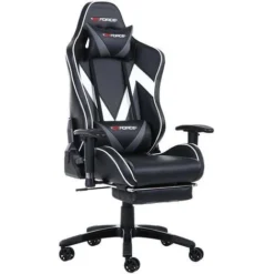 GTFORCE FORMULA GREY LEATHER RACING SPORTS OFFICE CHAIR IN BLACK AND GREY 7 GTFORCE FORMULA GREY LEATHER RACING SPORTS OFFICE CHAIR IN BLACK AND GREY -Office Furniture Store 18220763 3