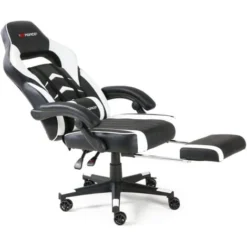 GTFORCE TURBO WHITE LEATHER RACING SPORTS OFFICE CHAIR IN BLACK AND BLUE 7 GTFORCE TURBO WHITE LEATHER RACING SPORTS OFFICE CHAIR IN BLACK AND BLUE -Office Furniture Store 18220830 3