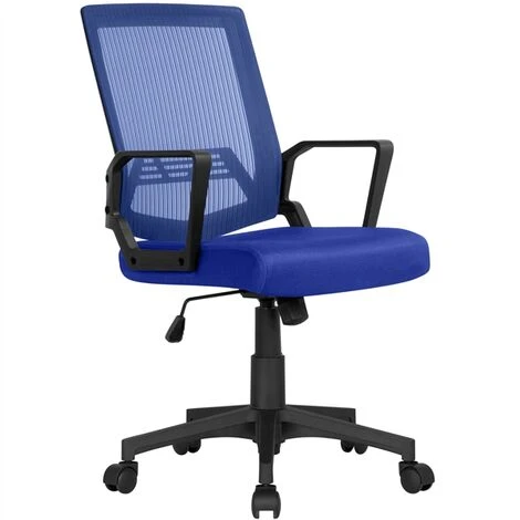 Yaheetech Mesh Chair Office Chair, Height Adjustable,125kg Weight Capacity 1 Yaheetech Mesh Chair Office Chair, Height Adjustable,125kg Weight Capacity