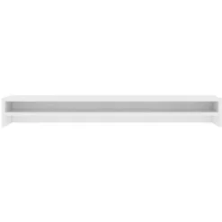 Hommoo Monitor Stand White 100x24x13 Cm Chipboard VD31362 -Office Furniture Store 20579705 4