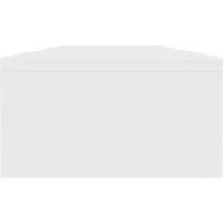 Hommoo Monitor Stand White 100x24x13 Cm Chipboard VD31362 -Office Furniture Store 20579705 5