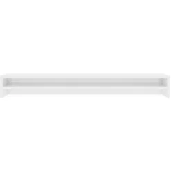 Hommoo Monitor Stand High Gloss White 100x24x13 Cm Chipboard VD31368 8 Hommoo Monitor Stand High Gloss White 100x24x13 Cm Chipboard VD31368 -Office Furniture Store 20579718 4