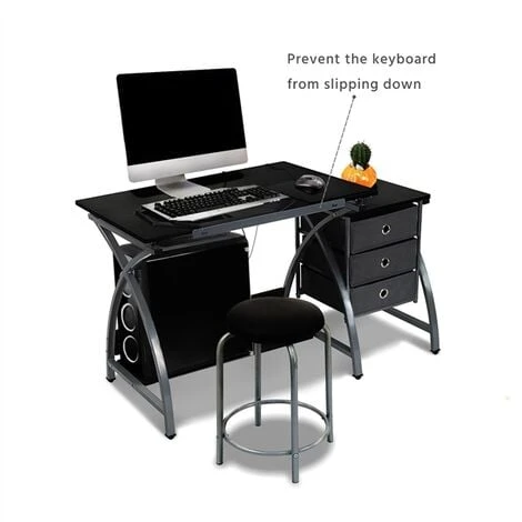 Yaheetech Drawing Desk W/Stool Adjustable Drafting Table 3 Yaheetech Drawing Desk W/Stool Adjustable Drafting Table - Image 3