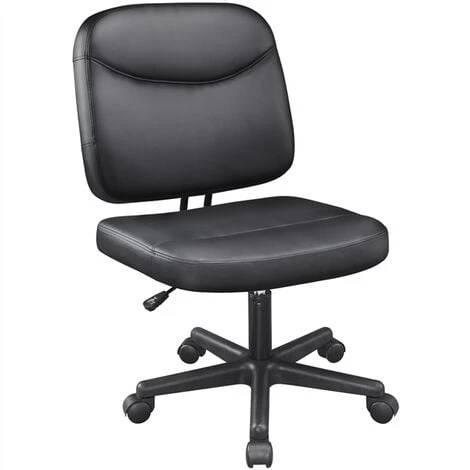 Yaheetech Armless Office Chair Mid-Back Task Chair Adjustable Desk Chair Computer Chair Faux Leather Chair Without Arms 1 Yaheetech Armless Office Chair Mid-Back Task Chair Adjustable Desk Chair Computer Chair Faux Leather Chair Without Arms