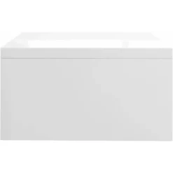 Monitor Stand High Gloss White 42x24x13 Cm Chipboard 9 Monitor Stand High Gloss White 42x24x13 Cm Chipboard -Office Furniture Store 29797279 5