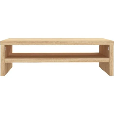 Monitor Stand Sonoma Oak 42x24x13 Cm Chipboard 4 Monitor Stand Sonoma Oak 42x24x13 Cm Chipboard - Image 4