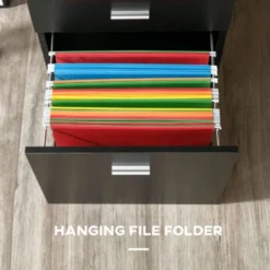 HOMCOM L-Shaped Corner PC Desk Table W/ Drawer Home Office Workstation Black -Office Furniture Store 32694789 4