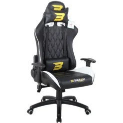 BraZen Phantom Elite PC Gaming Chair - White