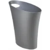 Skinny Bin - Glossy Silver