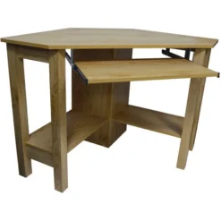 HORNER - Corner Office Desk / Computer Workstation - Oak -Office Furniture Store 37771082 3