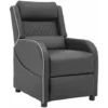 Nova Black Base/Grey Trim DV Gaming Recliner