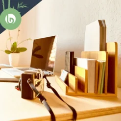 Blumfeldt Letter Tray With 5 Compartments DIN A4 25x17.5x16cm Standing Or Lying Bamboo 8 Blumfeldt Letter Tray With 5 Compartments DIN A4 25x17.5x16cm Standing Or Lying Bamboo -Office Furniture Store 39501090 4