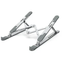 Laptop Stand, 7-Levels Adjustable Portable Laptop Holder Notebooks, Foldable Ventilated Laptop Riser For Desk, Aluminum Non-Slip Laptop Mount