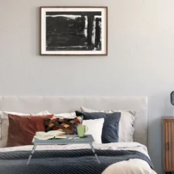 Relaxdays Height-adjustable Laptop Tray, Foldable, Tilting Top, Bed Desk, Couch Knee Table, Multipurpose, MDF, Grey -Office Furniture Store 41944419 5