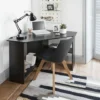Essie Corner Desk - Black