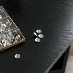 Essie Corner Desk - Black 7 Essie Corner Desk - Black -Office Furniture Store 47467880 4