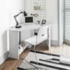 Essie Corner Desk - White
