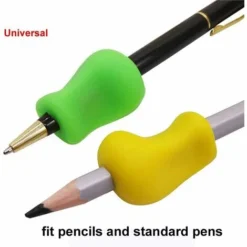LangRay Writing Aid For Children's Pens, Handles For Children's Pencils Handwriting, Children's Pen Holders, Ergonomic Silicone Pencil Holder For Left Or Right （10 Pieces） -Office Furniture Store 51800382 4