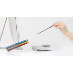 Screen Pencil Holder Treasures Creative DIY Desk Accessories Office Organizer Bags Containers Storage Bags -3 Pack (White Triangle) -Office Furniture Store 51802637 3