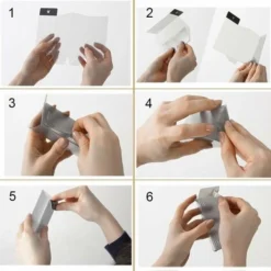 Screen Pencil Holder Treasures Creative DIY Desk Accessories Office Organizer Bags Containers Storage Bags -3 Pack (White Triangle) -Office Furniture Store 51802637 5