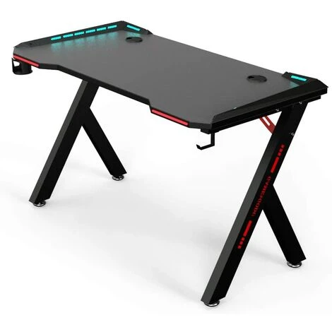 RGB Lighting Gaming Desk 1 RGB Lighting Gaming Desk