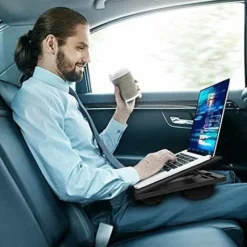 Laptop Stand With Cushion - 8 Angle Way Adjustable, Support Notebook, Maximum 15.6 Tablet, Tray Table & Suitable For Travel, Work, Home 7 Laptop Stand With Cushion - 8 Angle Way Adjustable, Support Notebook, Maximum 15.6 Tablet, Tray Table & Suitable For Travel, Work, Home -Office Furniture Store 55651590 3