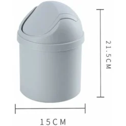 Mini Office Bin, Small Waste Bin, Table Office Bin ， B, Bleub -Office Furniture Store 58423944 4