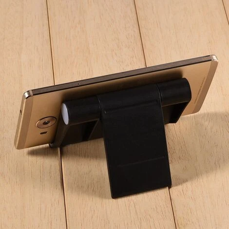 Universal Portable Desk Stand Holder Mobile Phone Support Bracket 270 Degrees Rotation Black 2 Universal Portable Desk Stand Holder Mobile Phone Support Bracket 270 Degrees Rotation Black - Image 2