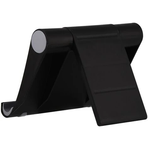 Universal Portable Desk Stand Holder Mobile Phone Support Bracket 270 Degrees Rotation Black 3 Universal Portable Desk Stand Holder Mobile Phone Support Bracket 270 Degrees Rotation Black - Image 3