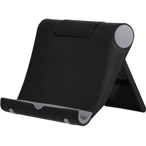 Universal Portable Desk Stand Holder Mobile Phone Support Bracket 270 Degrees Rotation Black 4 Universal Portable Desk Stand Holder Mobile Phone Support Bracket 270 Degrees Rotation Black - Image 4