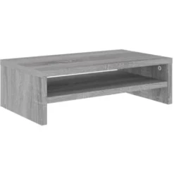 Monitor Stand Grey Sonoma 42x24x13 Cm Engineered Wood VidaXL