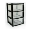 3 OR 4 DRAWER LARGE PLASTIC STORAGE DRAWERS - STRONG - HOME - SCHOOL - TOWER