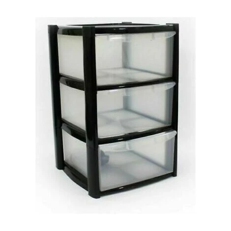 3 OR 4 DRAWER LARGE PLASTIC STORAGE DRAWERS - STRONG - HOME - SCHOOL - TOWER 1 3 OR 4 DRAWER LARGE PLASTIC STORAGE DRAWERS - STRONG - HOME - SCHOOL - TOWER