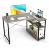Corner Computer Desk Reversible L-shaped Writing Desk Workstation Gaming Table