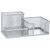 Desk Organizer Multifunctional Metal Pencil Desktop Organizer Office Supplies Holder