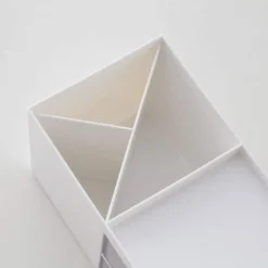 Desktop Storage Organizer Mini Box Desk Office Supplies Container Pen Holder For Desk Cute Pencil Cup Pot For Kids Makeup Brush Holder -Blue -Office Furniture Store 76006049 4