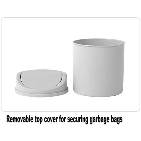 Pack Of Creative Small Desktop Trash Can Mini Clamshell Small Trash Can With Trash Bags 3 Pack Of Creative Small Desktop Trash Can Mini Clamshell Small Trash Can With Trash Bags - Image 3