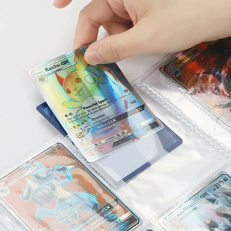 Trading Card Holder, Pokemon Card Binder, Pokemon Gx Vmax Cards Album, Card Protector Book, 30 Pages 240 Cards Capacity 3 Trading Card Holder, Pokemon Card Binder, Pokemon Gx Vmax Cards Album, Card Protector Book, 30 Pages 240 Cards Capacity - Image 3