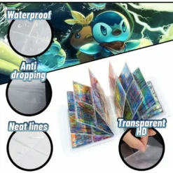 Trading Card Holder, Pokemon Card Binder, Pokemon Gx Vmax Cards Album, Card Protector Book, 30 Pages 240 Cards Capacity 8 Trading Card Holder, Pokemon Card Binder, Pokemon Gx Vmax Cards Album, Card Protector Book, 30 Pages 240 Cards Capacity -Office Furniture Store 79176271 4