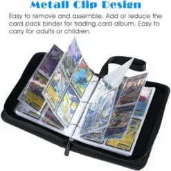 Pokemon Card Binder, Card Protector Book Album, Card Storage Card Protector Book With 50 Pages In 8 Pockets For 400 Trading Cards - Yellow 9 Pokemon Card Binder, Card Protector Book Album, Card Storage Card Protector Book With 50 Pages In 8 Pockets For 400 Trading Cards - Yellow -Office Furniture Store 79176441 5