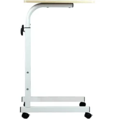 Simpa Birch Height Adjustable Mobile Desk Overbed Table -Office Furniture Store 81946765 3