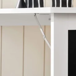 SoBuy Kitchen Restaurant Wall-mounted Folding Table Desk With Blackboard,FWT20-W -Office Furniture Store 8230476 5